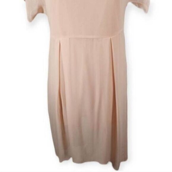 ZARA WOMAN LT.PINK CAMI DRESS WITH SHEER DRESS SZ.S EUC. - Picture 4 of 8